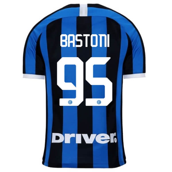 Camiseta Inter Milan NO.95 Bastoni Primera equipación 2019-2020 Azul